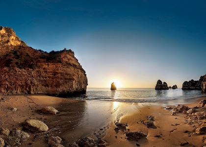 Rocky coastline, Algarve