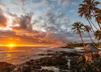 Sunset on Samoa