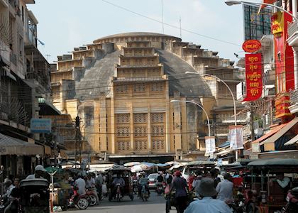 Central market, Phnom Penh