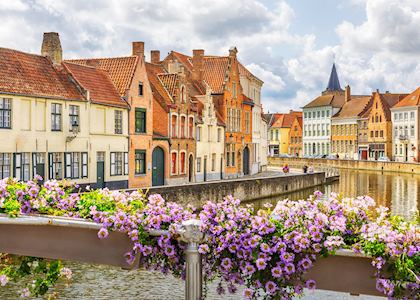 Canals of Bruges, Belgium