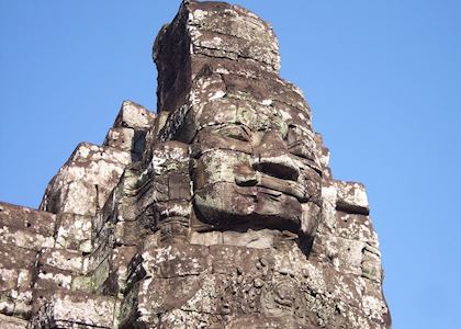 Bayon face