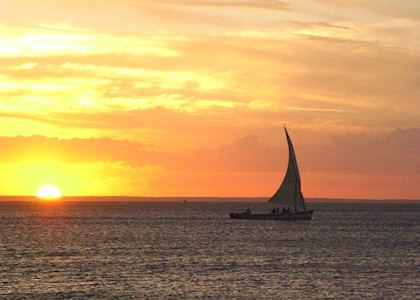 Sunset Dhow Cruise, Bazaruto Archipelago, Mozambique