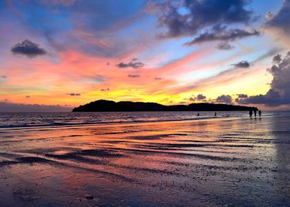 Spectacular sunset, Pantai Cenang, Langkawi