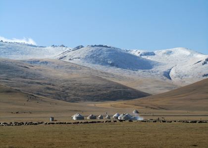 Song Kol Lake, Kyrgyzstan