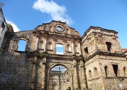 The crumbling architecture of Panama City's old town