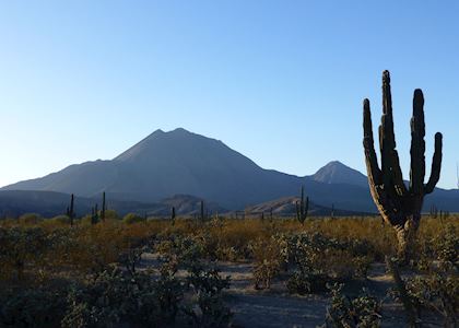 Tres Virgenes volcano, Baja California