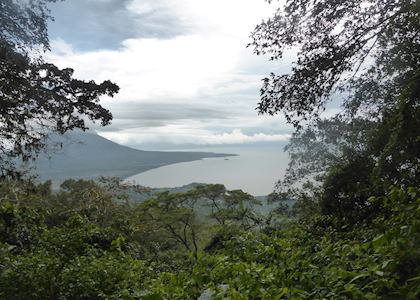 View from Volcan Maderas over Ometepe Island