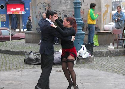 Tango in La Boca, Buenos Aires