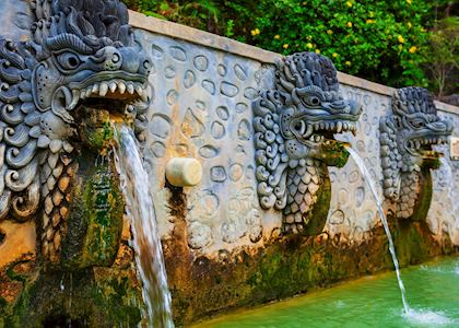 Banjar hot springs in Tembok