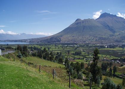 Countryside around Otavalo, Ecuador