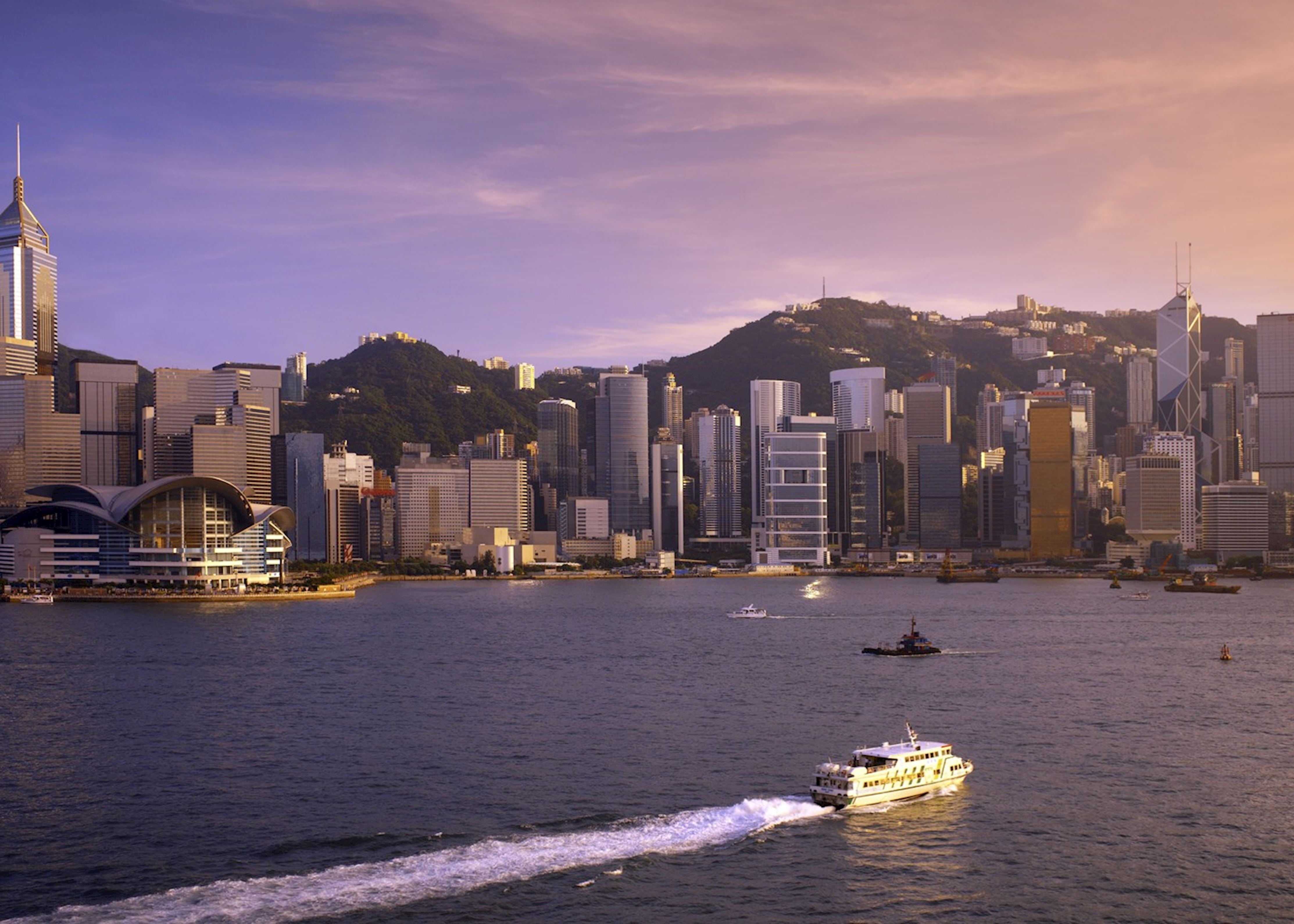 Sunrise over Hong Kong Sunrise over Hong Kong
