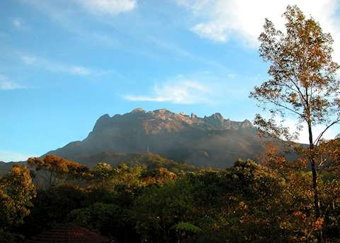View from Lodges, Kinabalu National Park View from Lodges, Kinabalu National Park