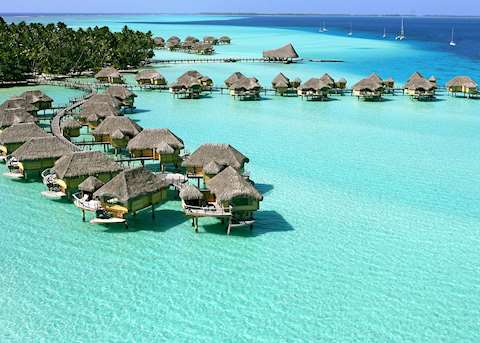 Aerial View, Le Taha`a Island Resort and Spa, Taha'a Aerial View, Le Taha`a Island Resort and Spa, Taha'a