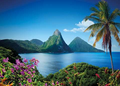Pitons, Saint Lucia Pitons, Saint Lucia