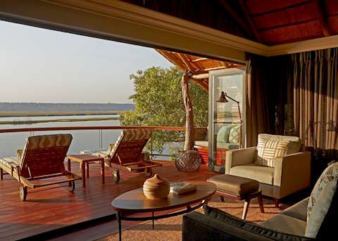 River views from Chobe Water Villas River views from Chobe Water Villas