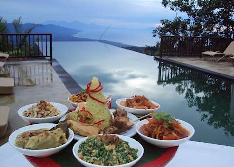 MiMPi Restaurant in Munduk Moding Plantation MiMPi Restaurant in Munduk Moding Plantation