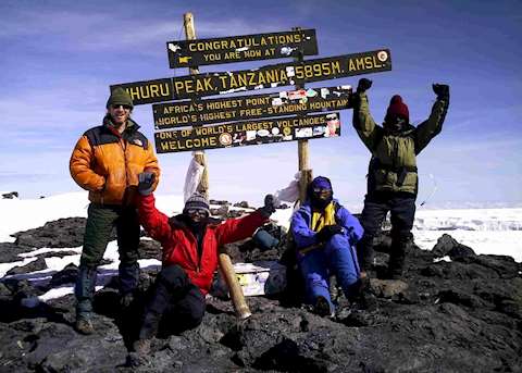 Uhuru Peak, Mount Kilimanjaro Uhuru Peak, Mount Kilimanjaro