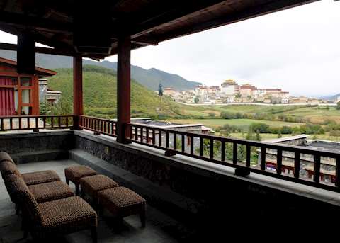 Songtsam Retreat balcony Songtsam Retreat balcony