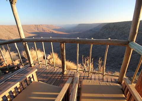 Balcony View from Standard Room, Grootberg Lodge,Damaraland Balcony View from Standard Room, Grootberg Lodge,Damaraland