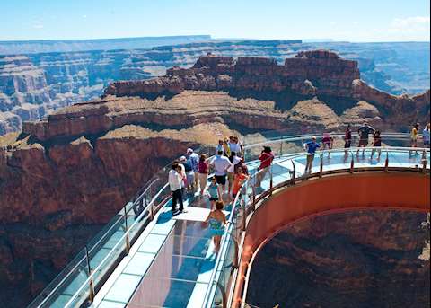 Skywalk at Grand Canyon West Rim Skywalk at Grand Canyon West Rim