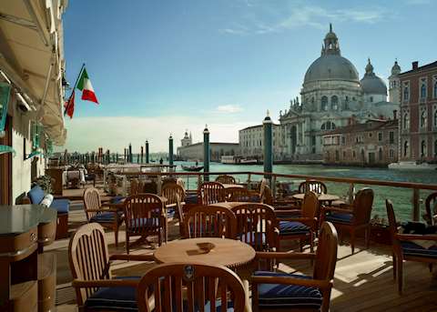 Riva Lounge terrace, Gritti Palace, Venice Riva Lounge terrace, Gritti Palace, Venice