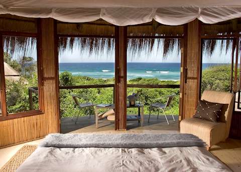 View from your room at Thonga Beach Lodge View from your room at Thonga Beach Lodge