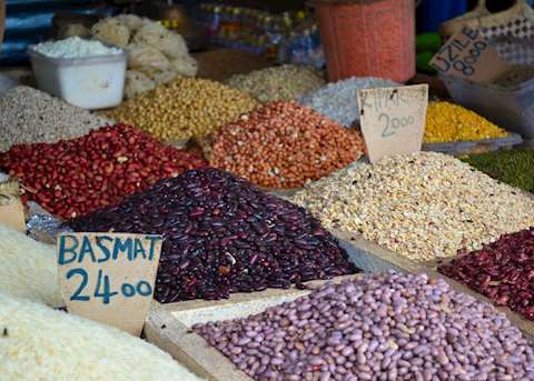 Rice stall, Stone Town Rice stall, Stone Town