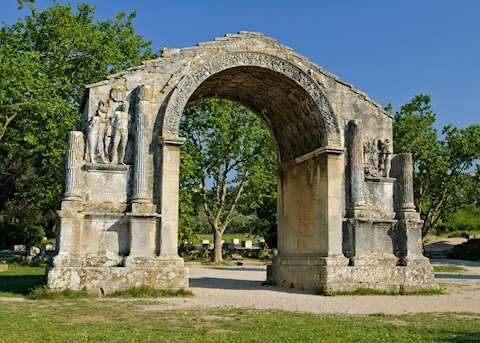 Glanum archeological site, Saint-Rémy-de-Provence Glanum archeological site, Saint-Rémy-de-Provence
