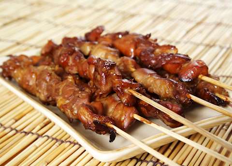 Yakitori skewers Yakitori skewers