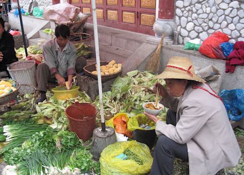 Local traders, Xizhou village