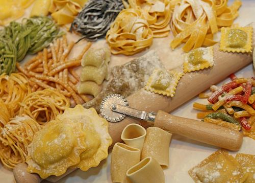 Traditional fresh pasta, Bologna