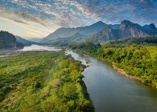 Mekong River near Luang Prabang