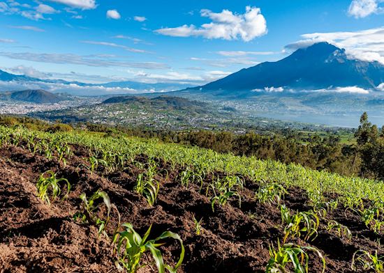 Countryside around Otavalo, Ecuador