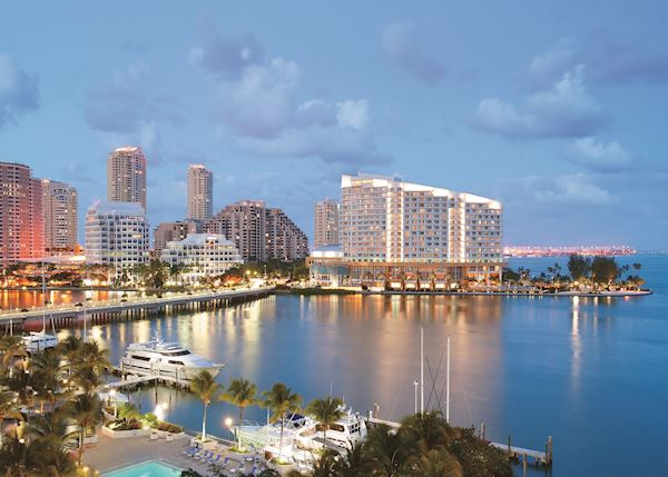 The Miami skyline The Miami skyline