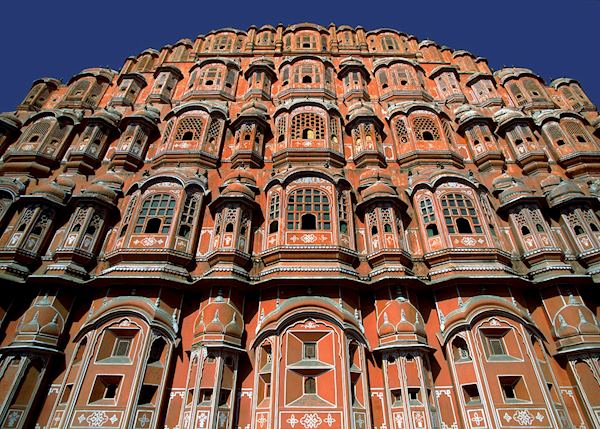 Facade of the Palace of the Winds, Jaipur Facade of the Palace of the Winds, Jaipur
