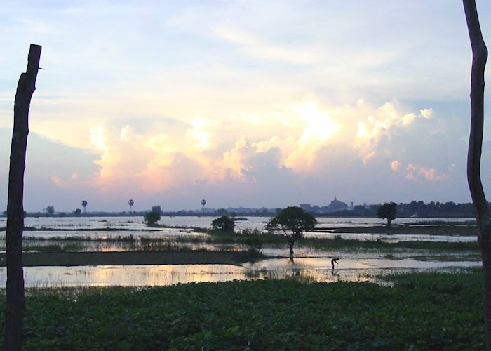 Monsoon sunset