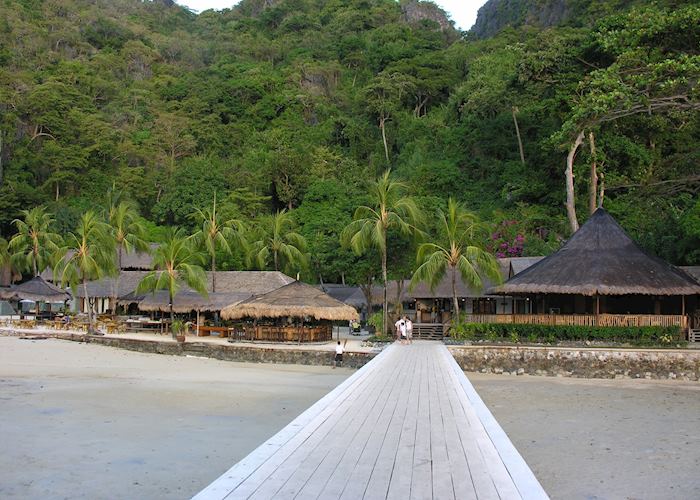 View from the jetty, El Nido Miniloc Island Resort, El Nido