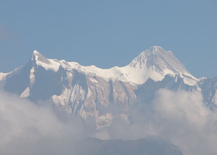 Annapurna IV and II from Dhampus