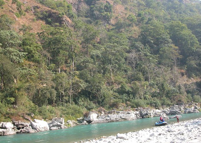 Rafting on the Seti River