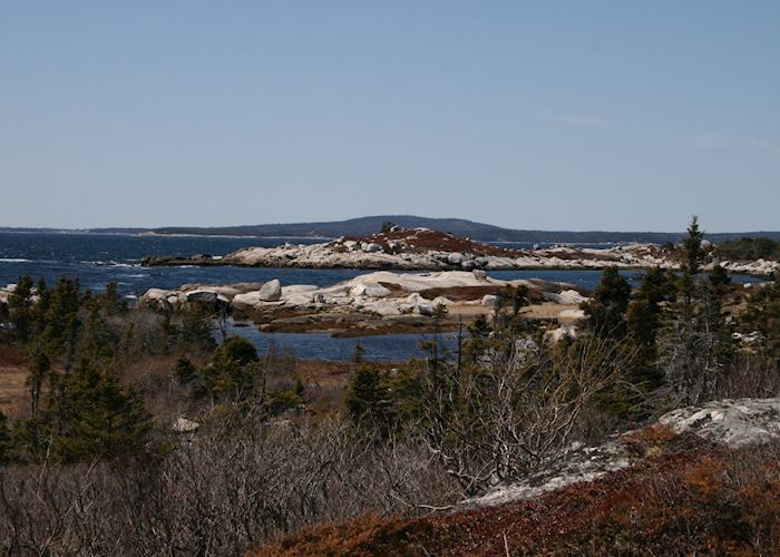 Granite coastal scenery of Nova Scotia