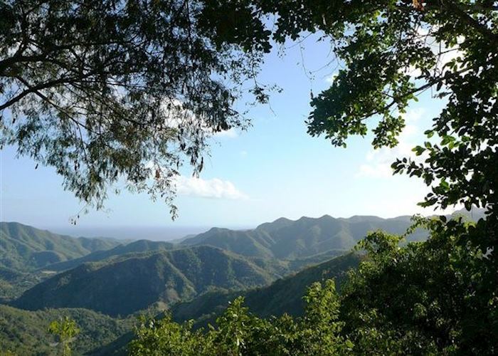 View from 'la Farola' on the way to Baracoa View from 'la Farola' on the way to Baracoa