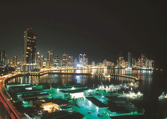 Panama City by night