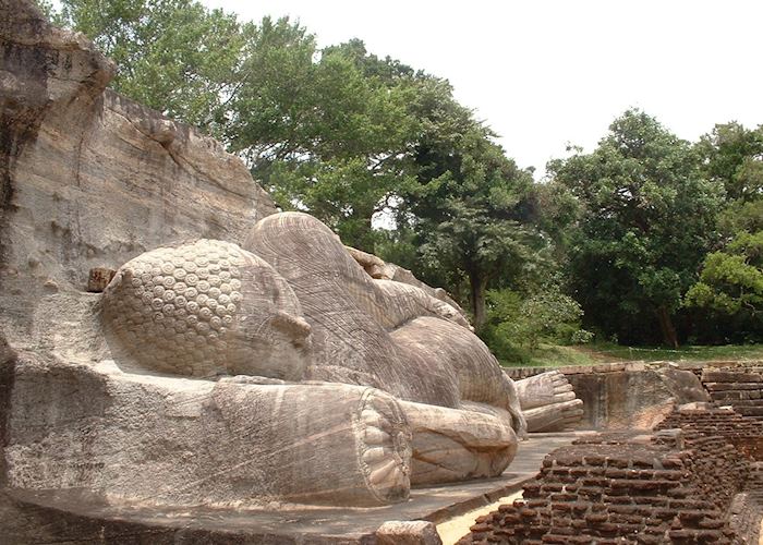 Reclining Buddha, Polonnaruwa, Sri Lanka Reclining Buddha, Polonnaruwa, Sri Lanka