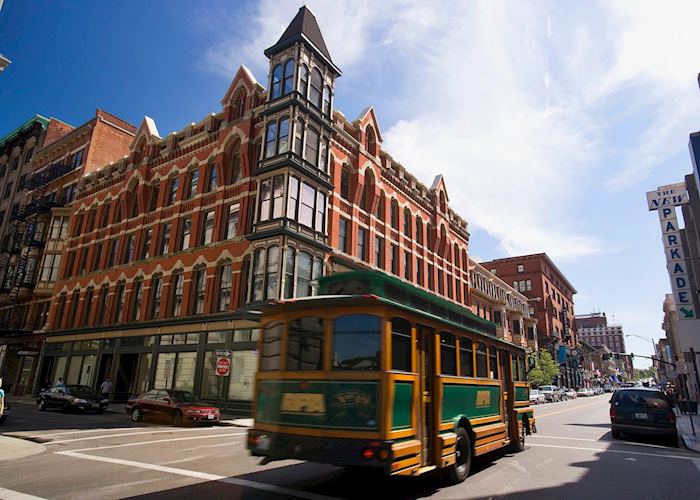 Downtown Trolleybus, Providence, Rhode Island Downtown Trolleybus, Providence, Rhode Island