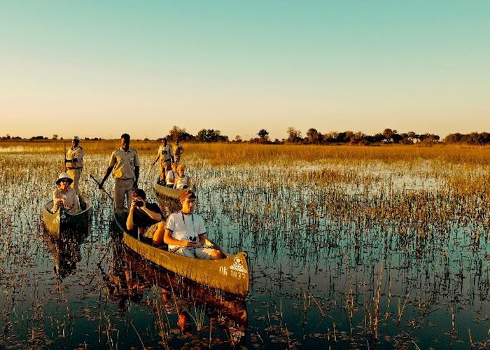 Mokoro ride in the Shinde Concession