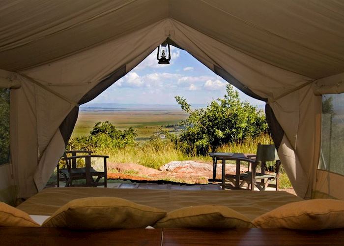View from your tent at Kilima Camp, Masai Mara