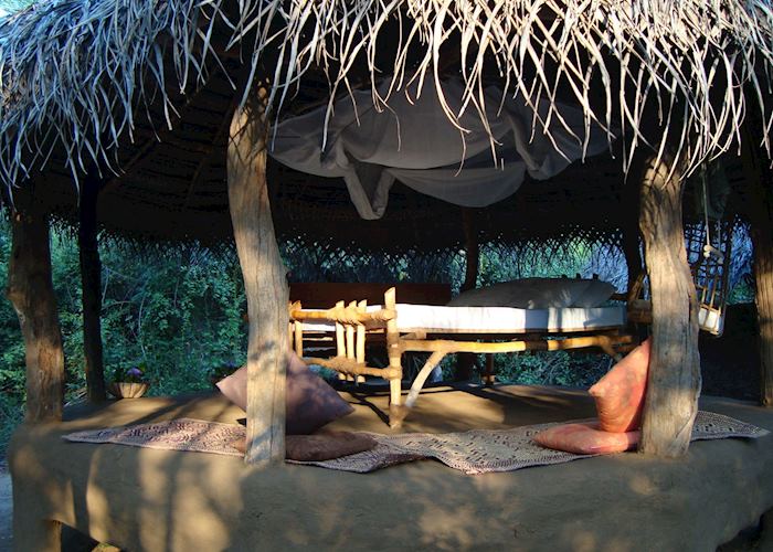 The wedding 'room', The Mudhouse, Anamaduwa