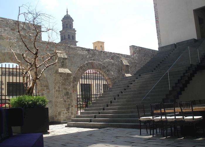 The courtyard, La Purificadora, Puebla
