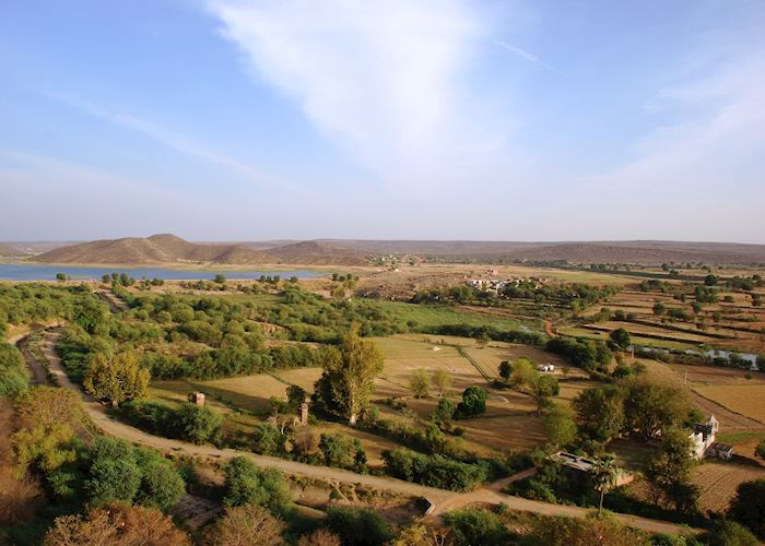 View of the Ramthra countryside