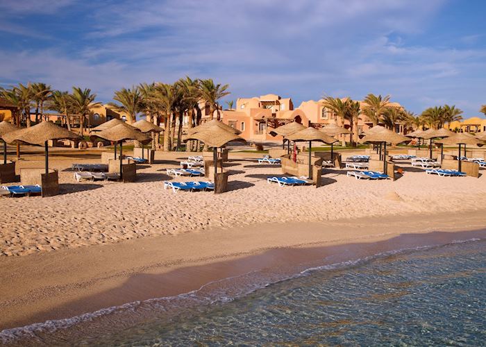 Beach at the Radisson Blu Resort, El Quseir